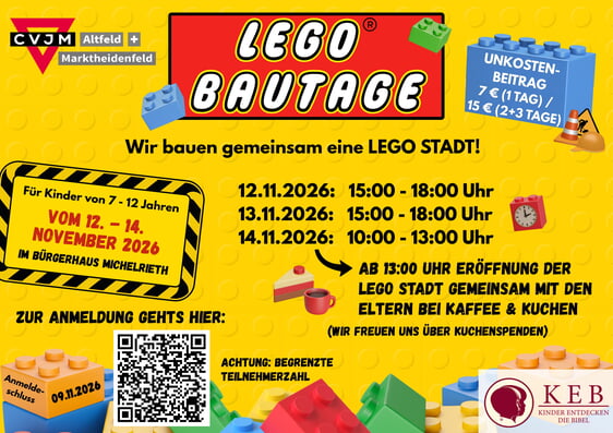 Flyer LEGO Bautage